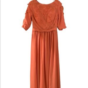 Pink Bridesmaid’s Dress